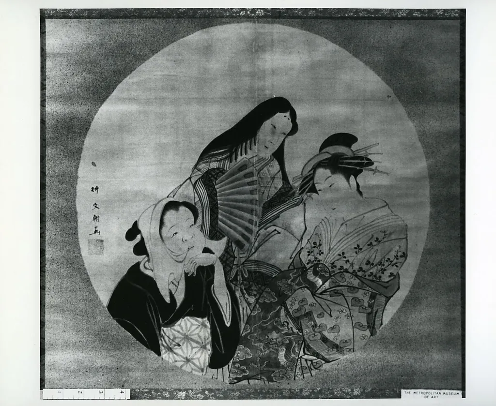 Untitled, by Yanagi Buncho II, ink, 1782