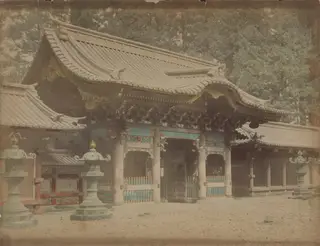 Yashamon Gate, Taiyuin Mausoleum, Nikko, Japan