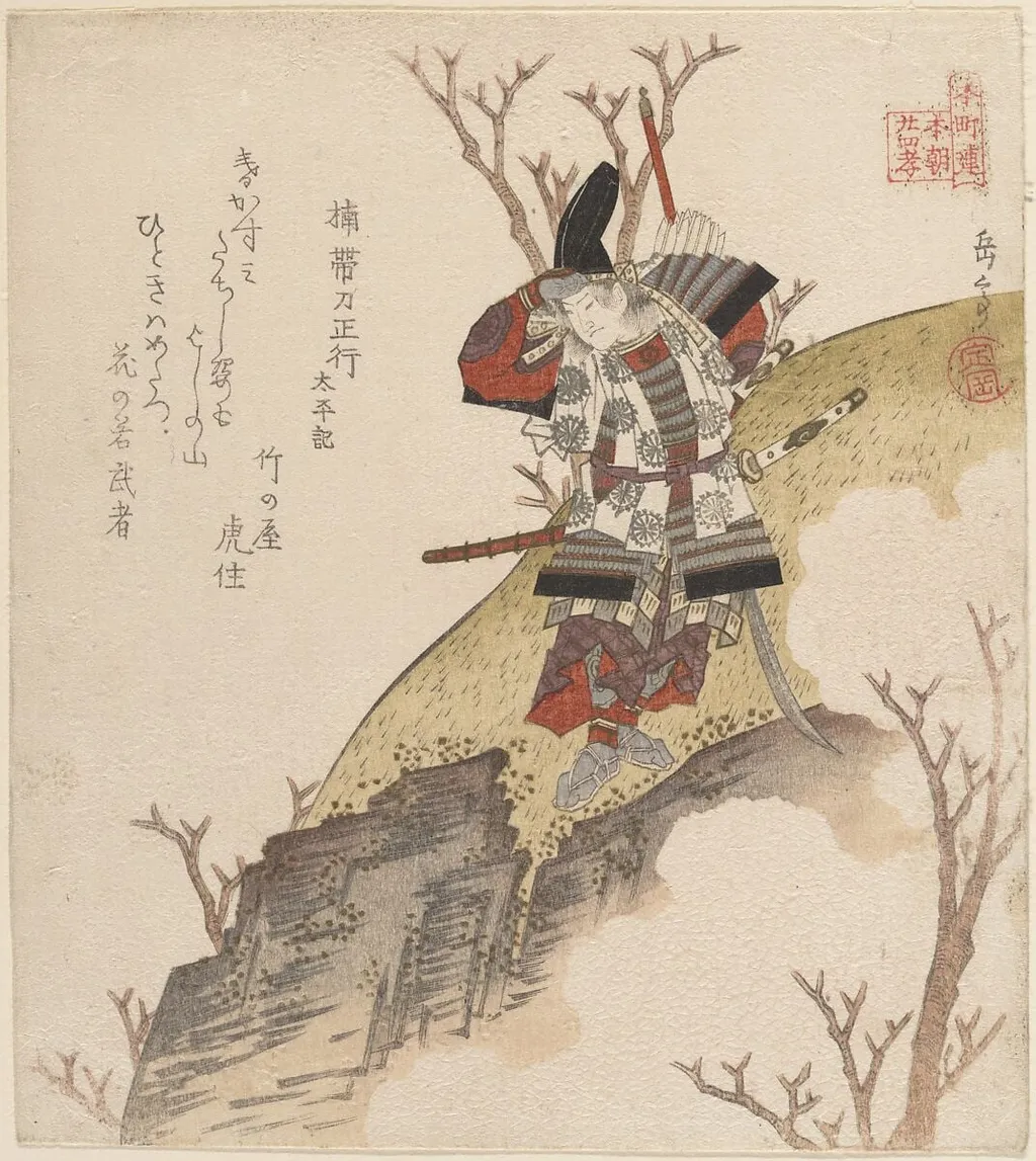 Untitled, by Yashima Gakutei, ink, 1840