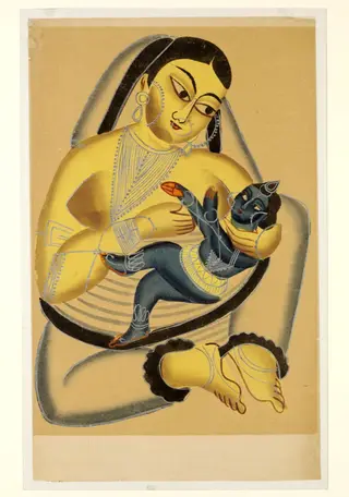 Yasoda and Krishna