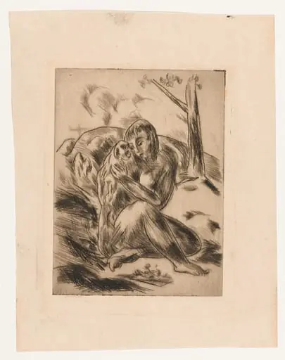 Untitled, by Yasuo Kuniyoshi