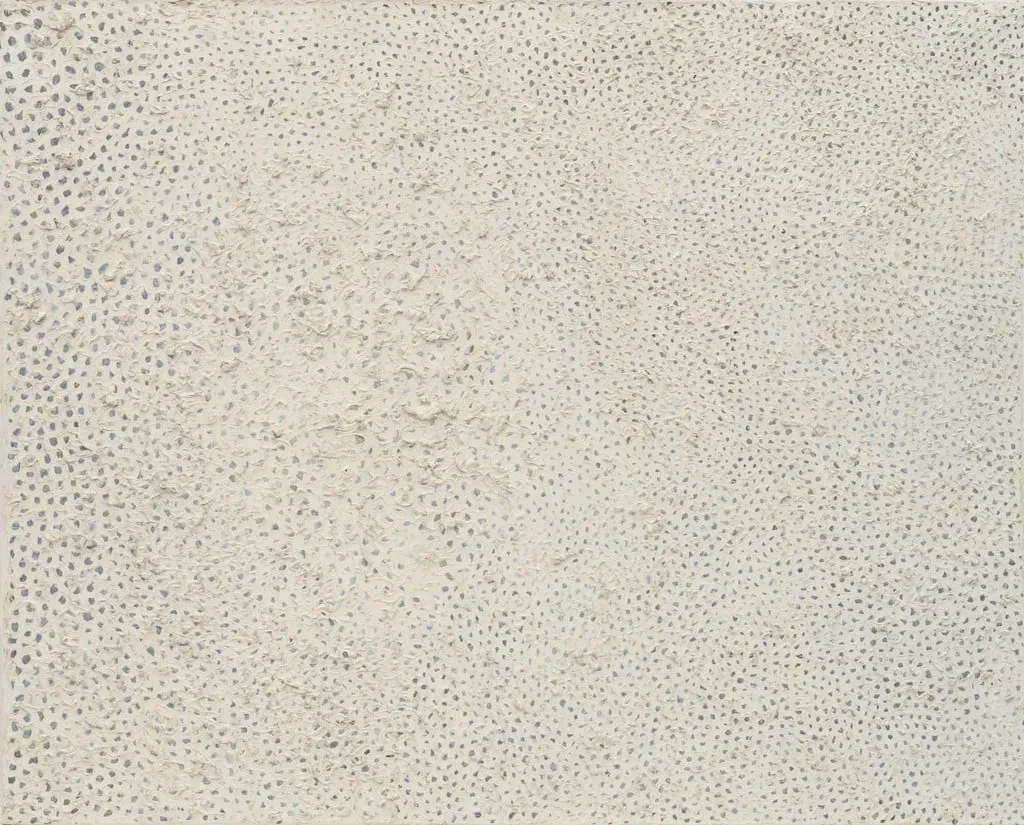 Untitled, by Yayoi Kusama, oil, 1959