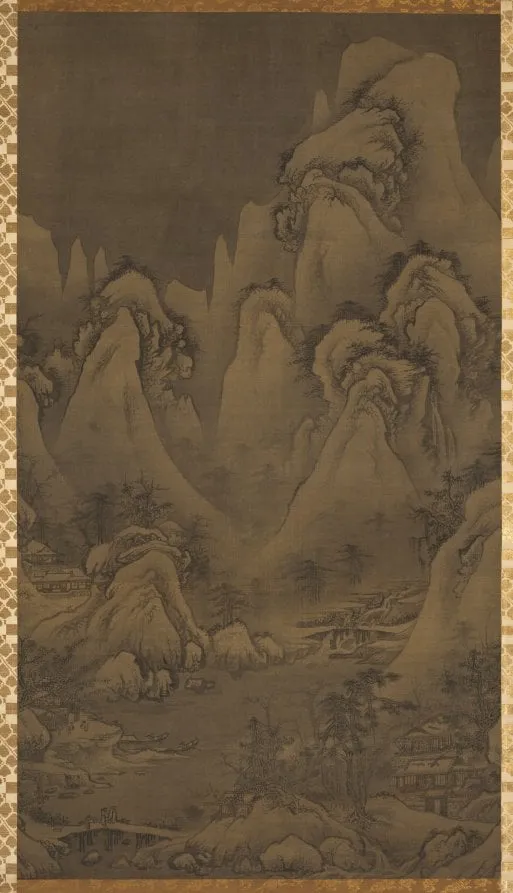 Winter Landscape, by Yeoseol, unspecified, 1504
