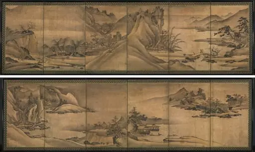 Landscape of the Four Seasons, by Yi Sumun