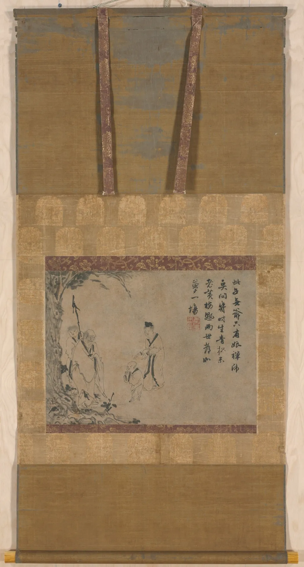 The Second Coming of the Fifth Patriarch, by Yintuoluo, unspecified, 1350