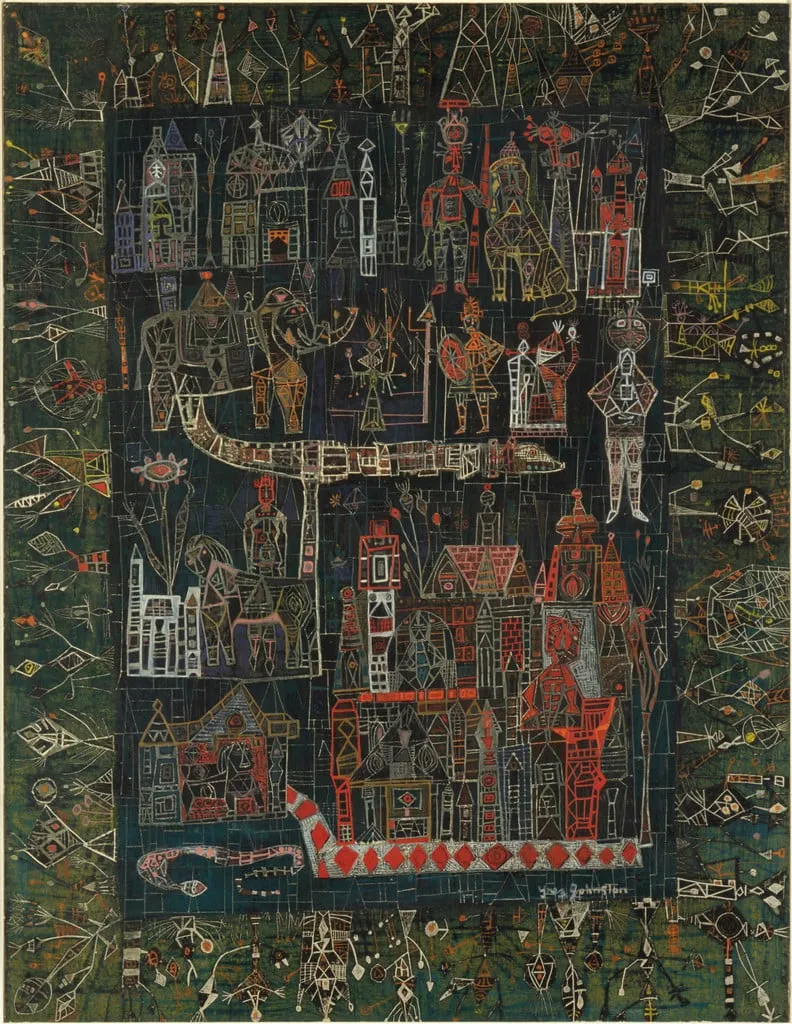 Untitled, by Ynez Johnston, 1950