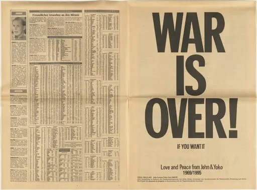 Untitled, by Yoko Ono John Lennon