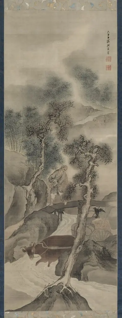 Water Buffalo Returning Home, by Yosa Buson