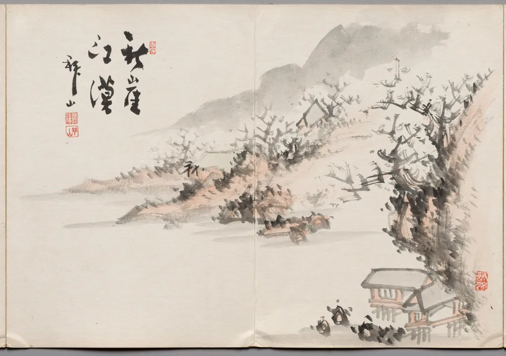 Painting Eleven from Album of Paintings by Haizan, by Yoshitsugu Haizan, unspecified, 1890