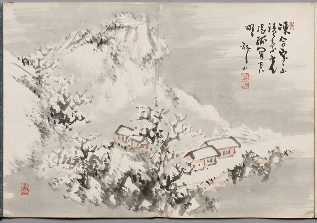 Painting Thirteen from Album of Paintings by Haizan, by Yoshitsugu Haizan