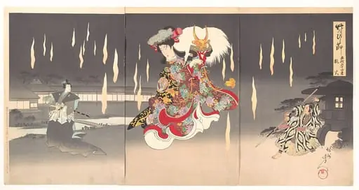 Untitled, by Yōshū (Hashimoto) Chikanobu