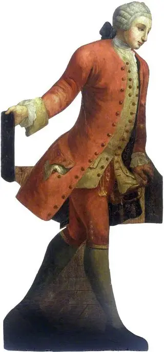 Young Man with a Sword (dummy board)