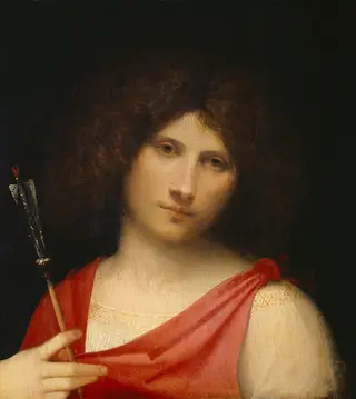 Young Man with Arrow, by Giorgione