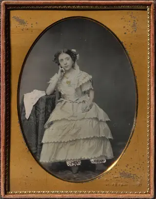 Young Woman in Pantalettes