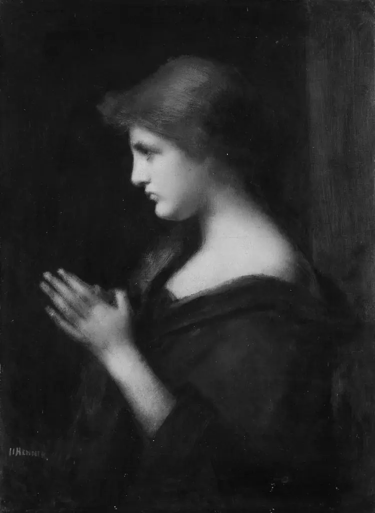 Young Woman Praying