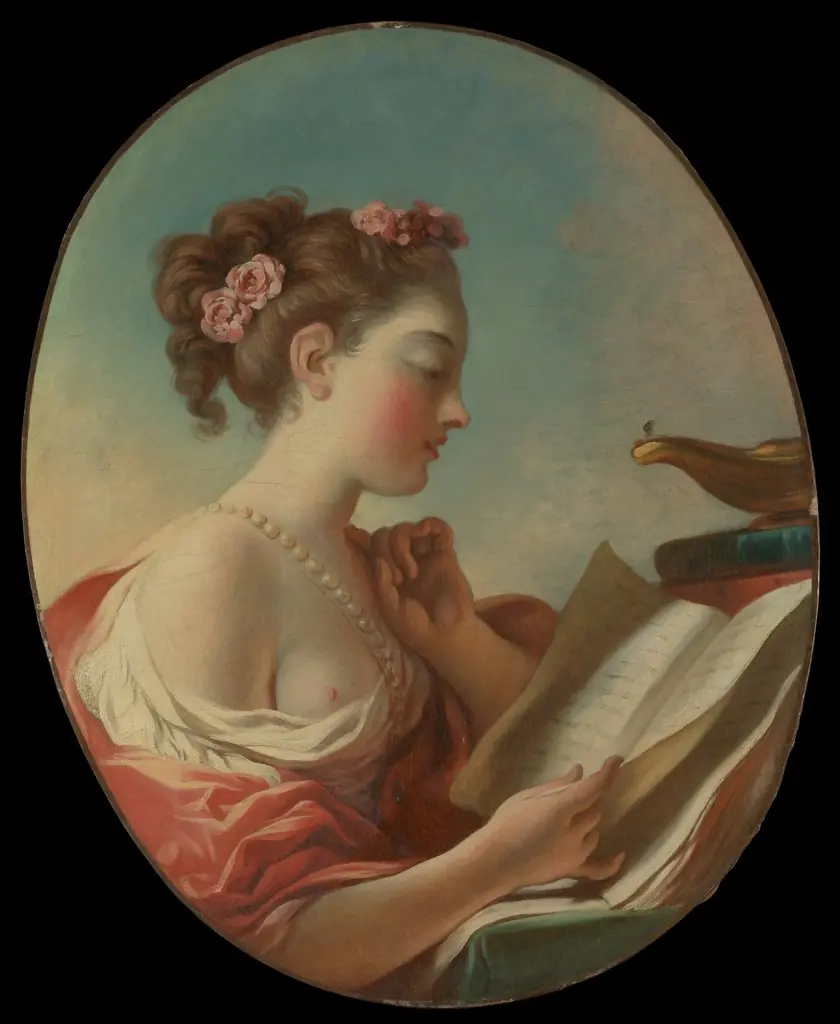 Young Woman Reading