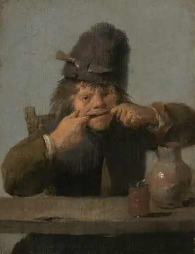 Youth Making a Face