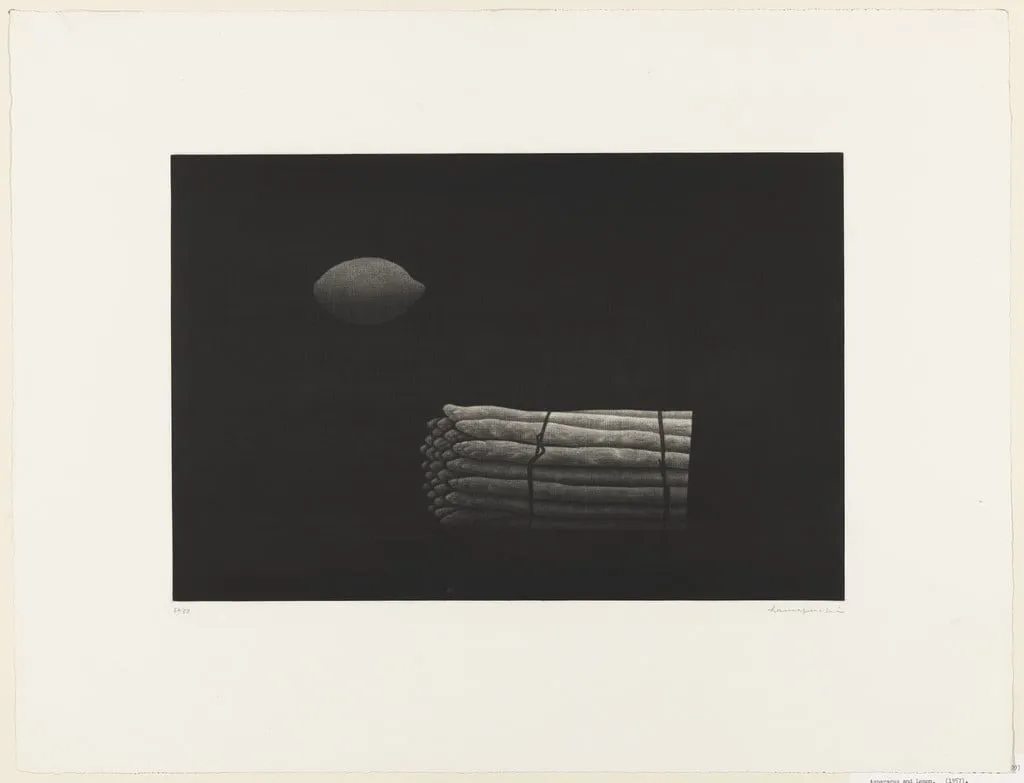 Untitled, by Yozo Hamaguchi, ink, 1957