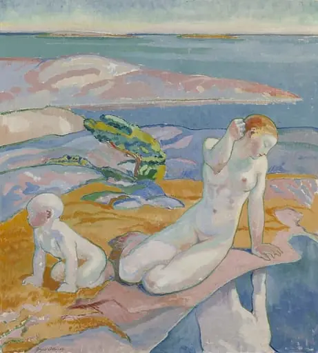 Dekoratiivinen maalaus, by Yrjö Ollila