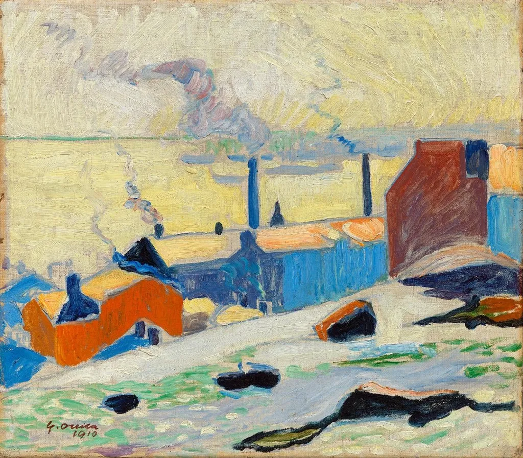 Kirkas päivä, by Yrjö Ollila, unspecified, 1919