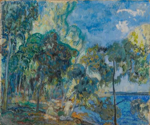 Maisema Korpilahdelta, by Yrjö Ollila