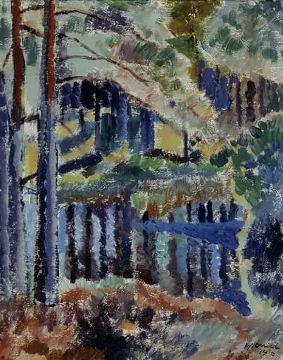 Metsälampi, by Yrjö Ollila