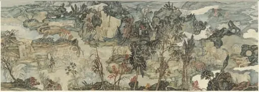 Untitled, by Yun-Fei Ji