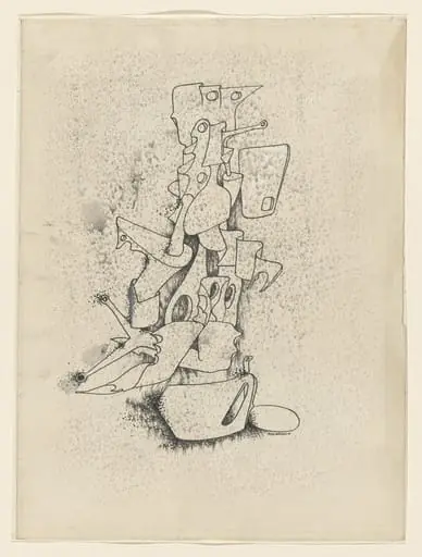 Untitled, by Yves Tanguy