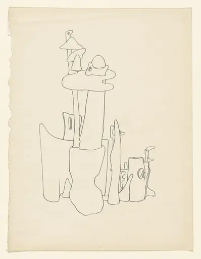 Untitled, by Yves Tanguy