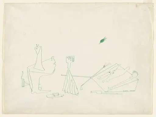 Untitled, by Yves Tanguy