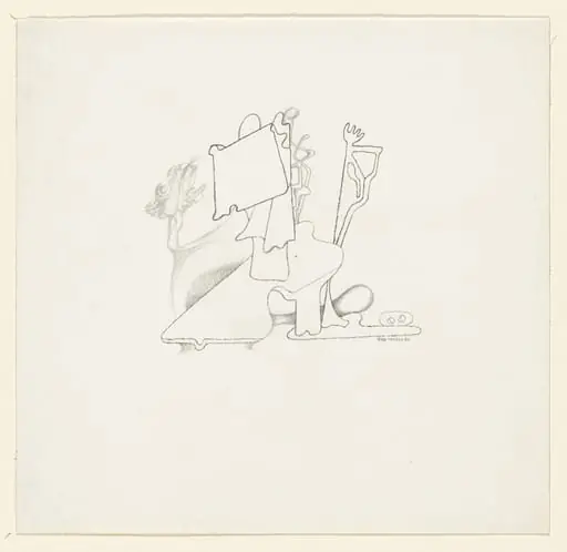 Untitled, by Yves Tanguy