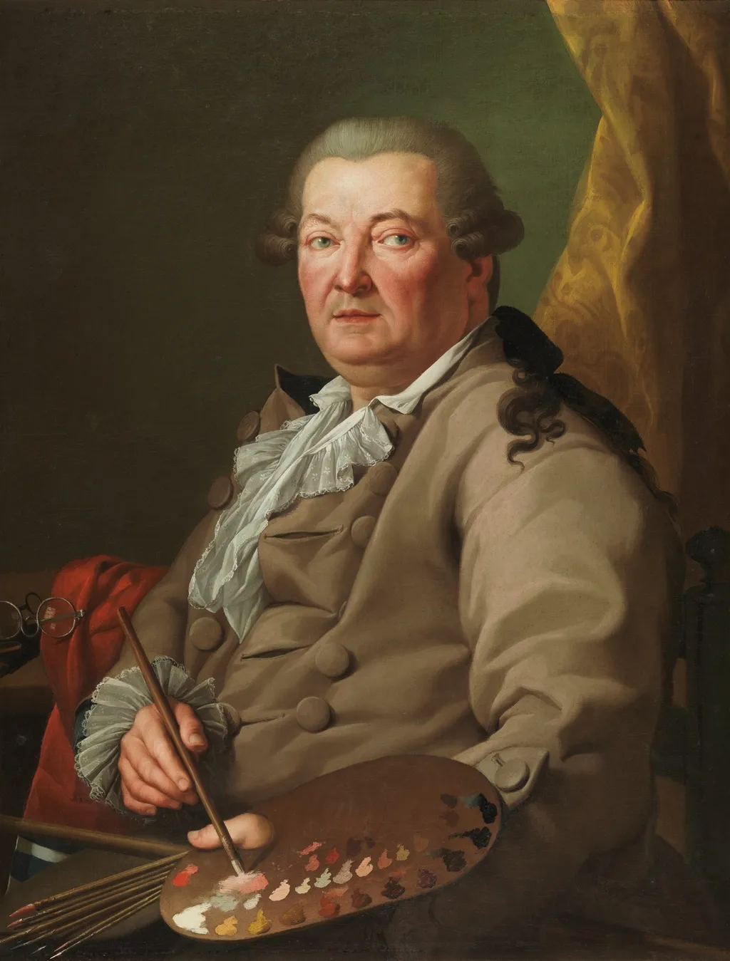 Antonio González Velázquez, by Zacarías González Velázquez, oil, 1793