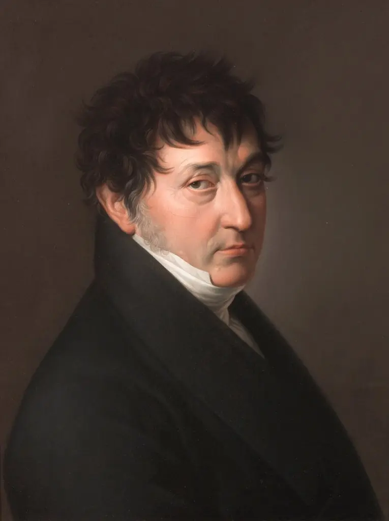 Self-portrait, by Zacarías González Velázquez