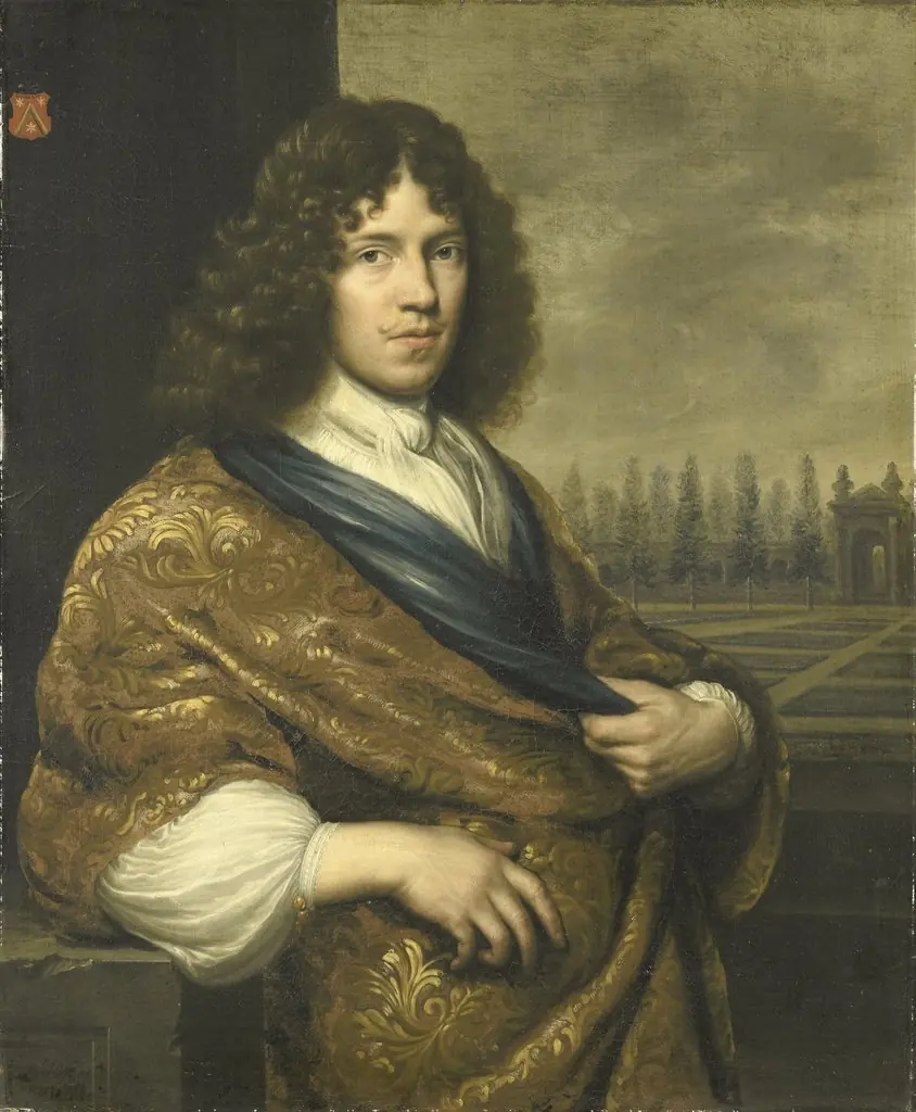 François Leidecker (1650-1718), Auditor General of Zeeland, by Zacharias Blyhooft