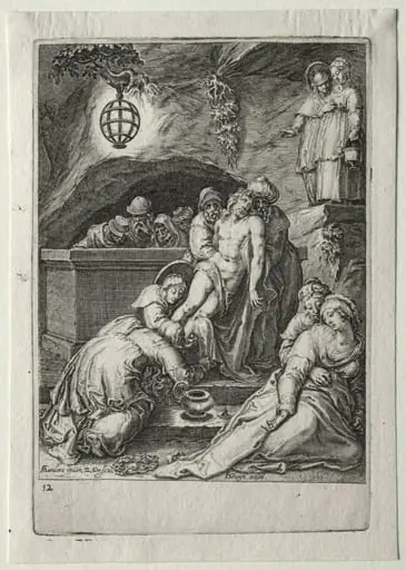 Passion Set: Burial of Christ, by Zacharias Dolendo