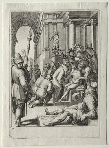 Passion Set: Christ Crowned with Thorns, by Zacharias Dolendo