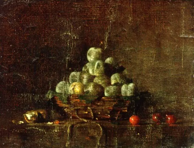 Still life. Plums, by Zakar Zakarian