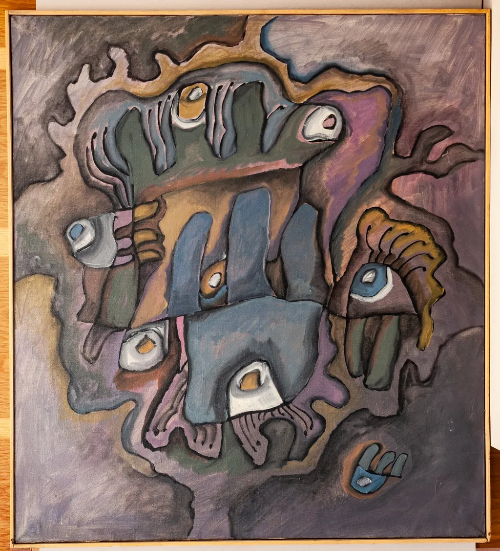 Compoziție 11, by Zamfir Napoleon, unspecified