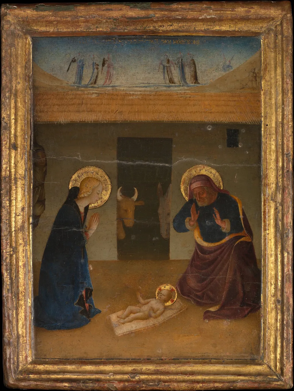The Nativity, by Zanobi Strozzi, unspecified, 1436