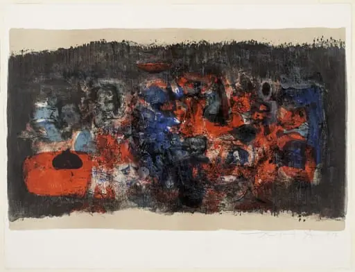 Untitled, by Zao Wou-ki