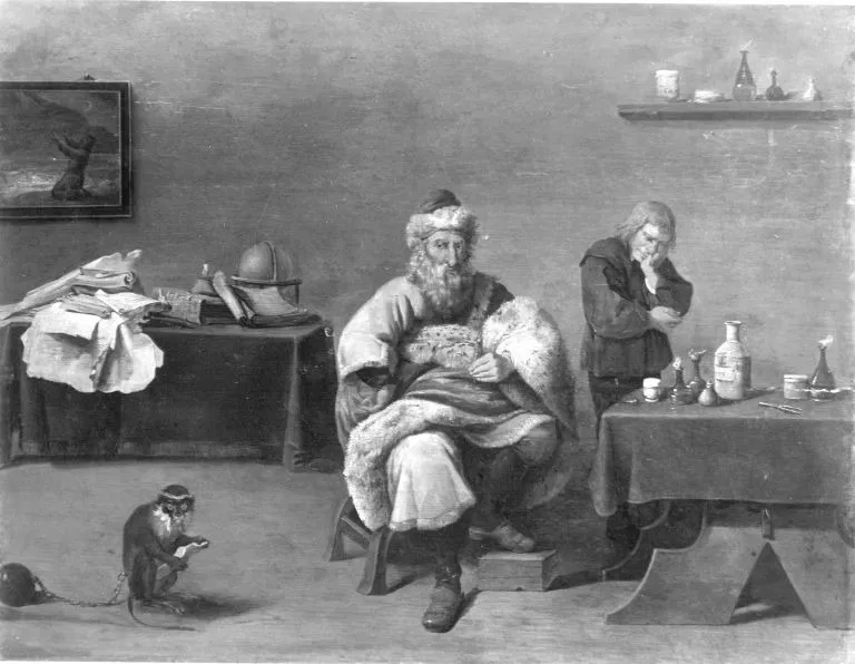 The Dentist, by Zeger Jacob van Helmont, oil, 1704
