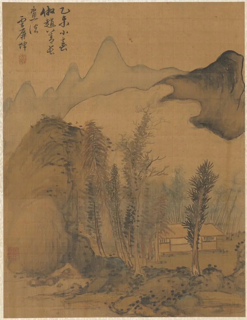 Landscape in the Style of Chao Yuan, by Zhai Dakun, 1775