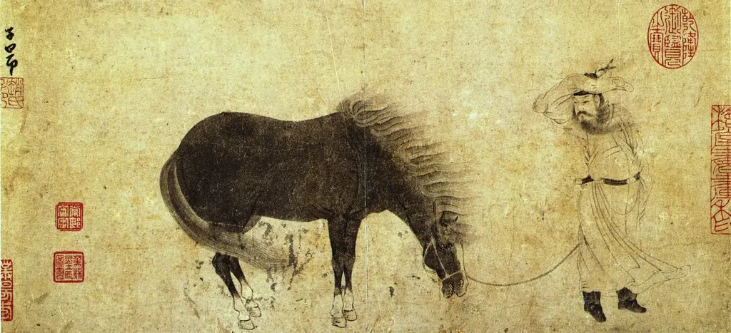 Training the Horse, by Zhao Mengfu