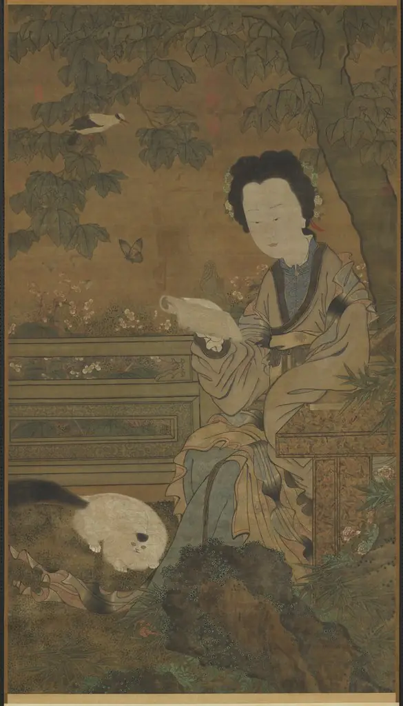 A Lady, by Zhou Wenju