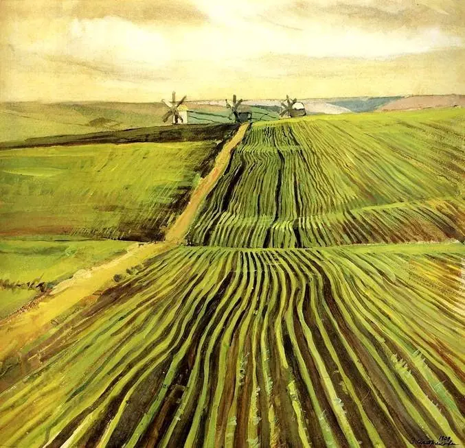The Shoots of Autumn Crops