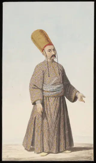 Zülüflü Baltaci, or Page of the first rank to the Sultan