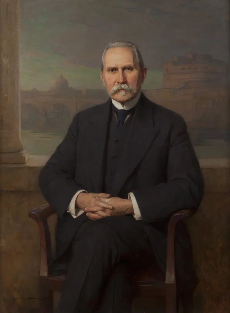 Portrait of Kazimierz Chłędowski, by Zygmunt Ajdukiewicz