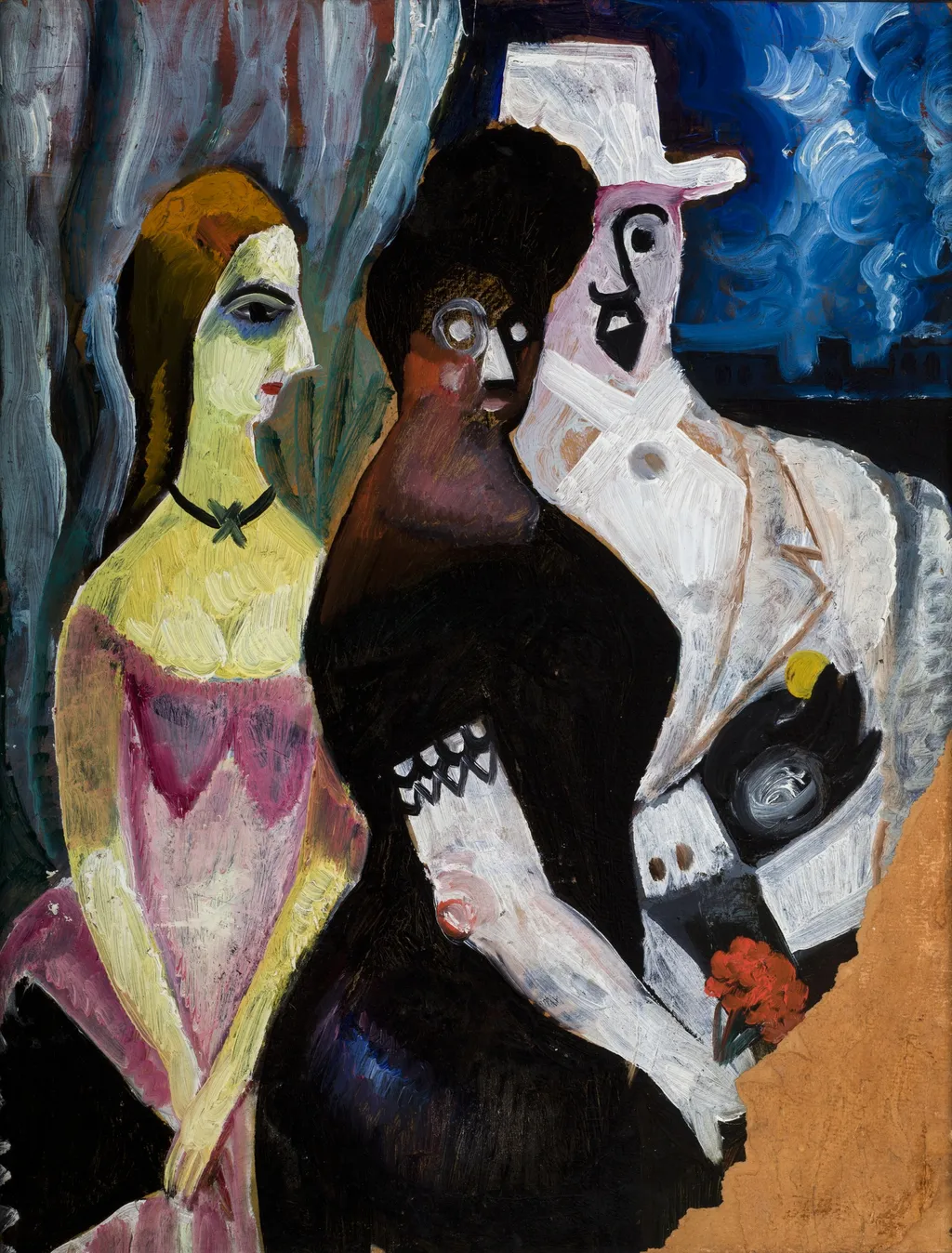 In the Box, by Zygmunt Waliszewski, oil, 1922